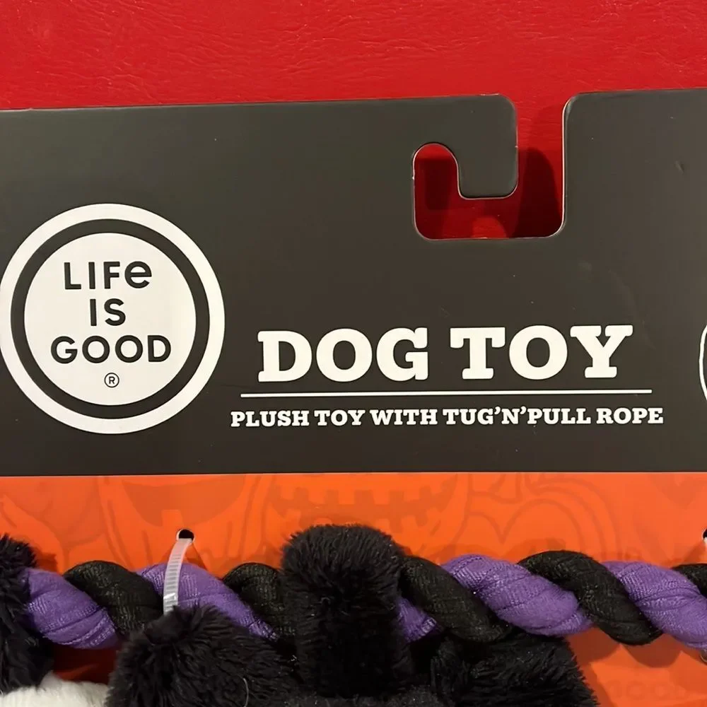 NWT Life is Good Halloween dog toy